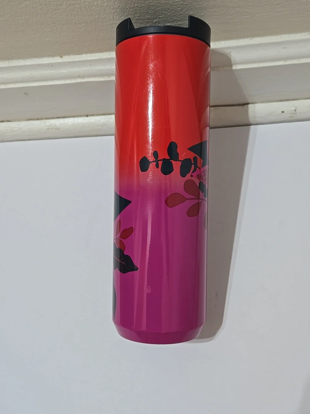 Starbucks Holiday 2021 Floral Design  Insulated Tumbler